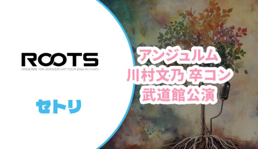 【セトリ】アンジュルム 川村文乃 卒業コンサート 【ROOTS 武道館公演 】